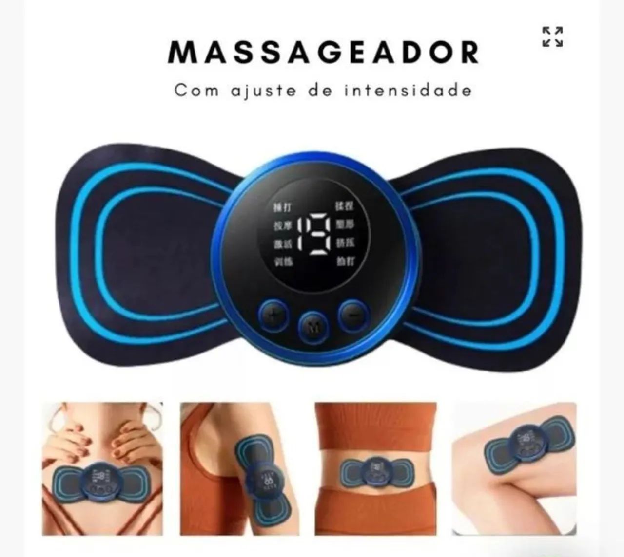 MINI MASSAGEADOR RECARREGÁVEL  - Foto 4