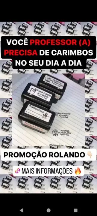 Serviço de Carimbo personalizado em 2hs