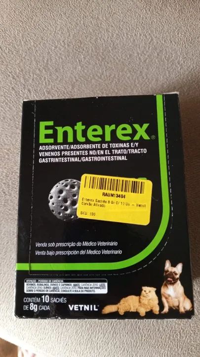 Enterex - Carvão Ativado | Vetnil