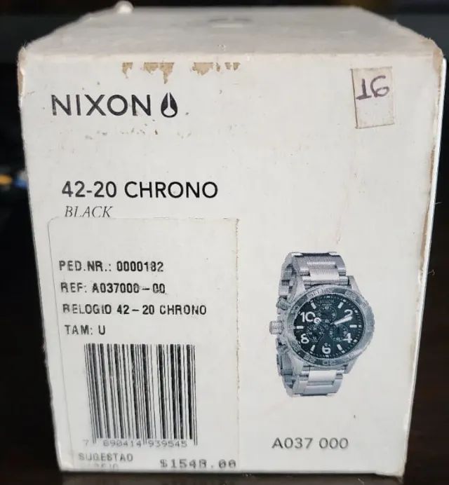 Relógio Nixon 42 20 Chromo / black - Foto 2