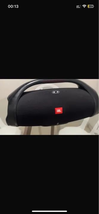 Vendo caixa jbl novinha original bomboox 2