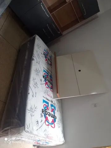 CAMA BOX COM AUXILIAR ALTO PADRÃO NOVA