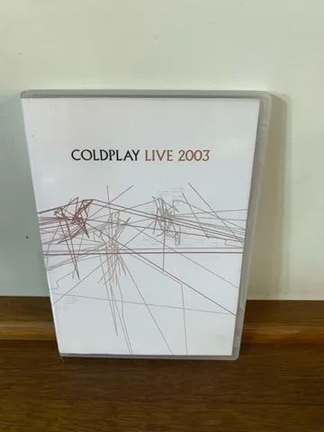 DVD Coldplay 2003 - Perfeito estado 