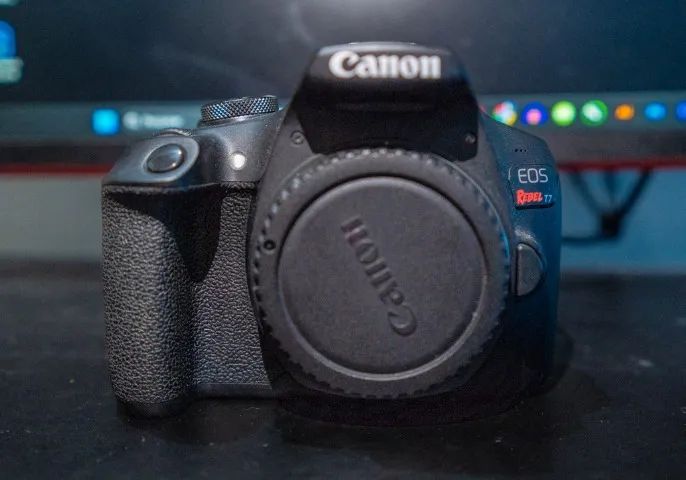 Câmera Canon T7 + Lente básica 18-55 - Foto 2