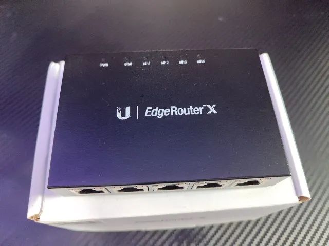 Roteador Edgerouter X Er-x Preto 110v/220v - Foto 4
