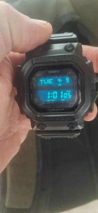 G-Shock GX-56BB-1dr preto (carregamento solar)