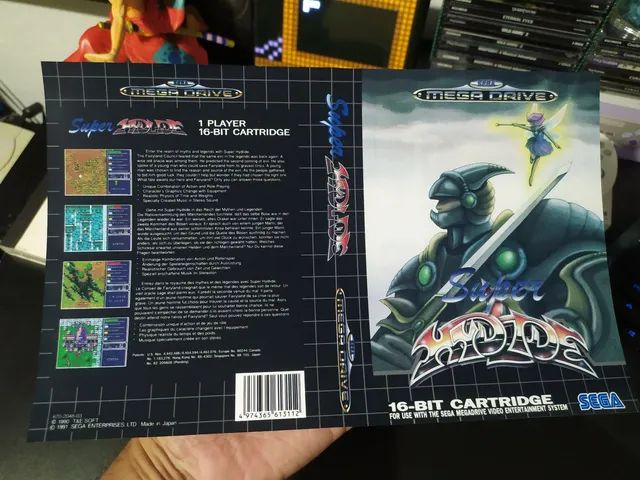 5 Encartes Impressos - Genesis- Mega Drive - Foto 4