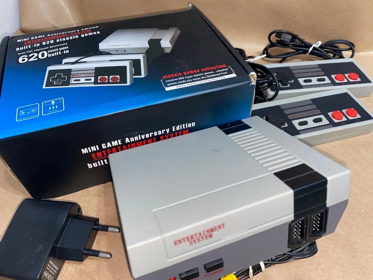 Mini Game Console 620 Jogos Clássicos Nintendo  - Foto 4