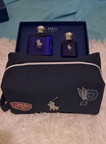 Perfume kit Polo Blue 125ml mais 40ml leia