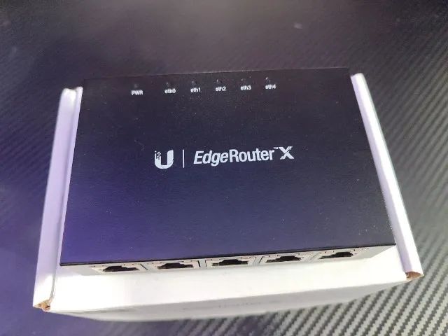 Roteador Edgerouter X Er-x Preto 110v/220v