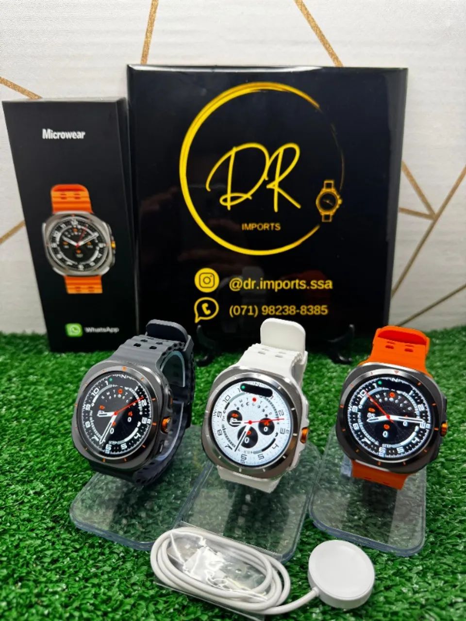 Relógio Inteligente Smartwatch MA27 Microwear inspiração Watch 7 Ultra Lançamento 2025