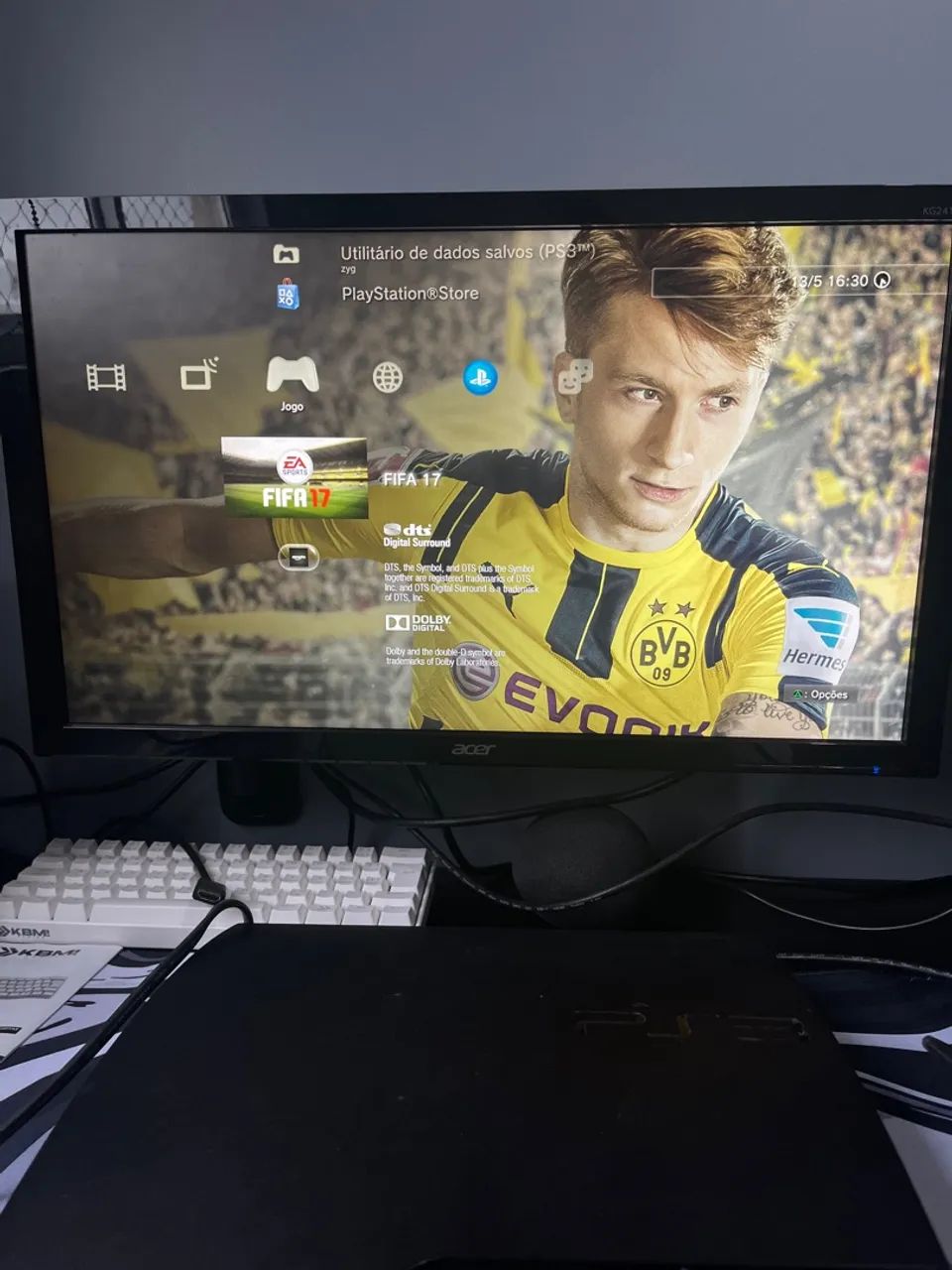 PS3 SLIM + JOGOS - Foto 4