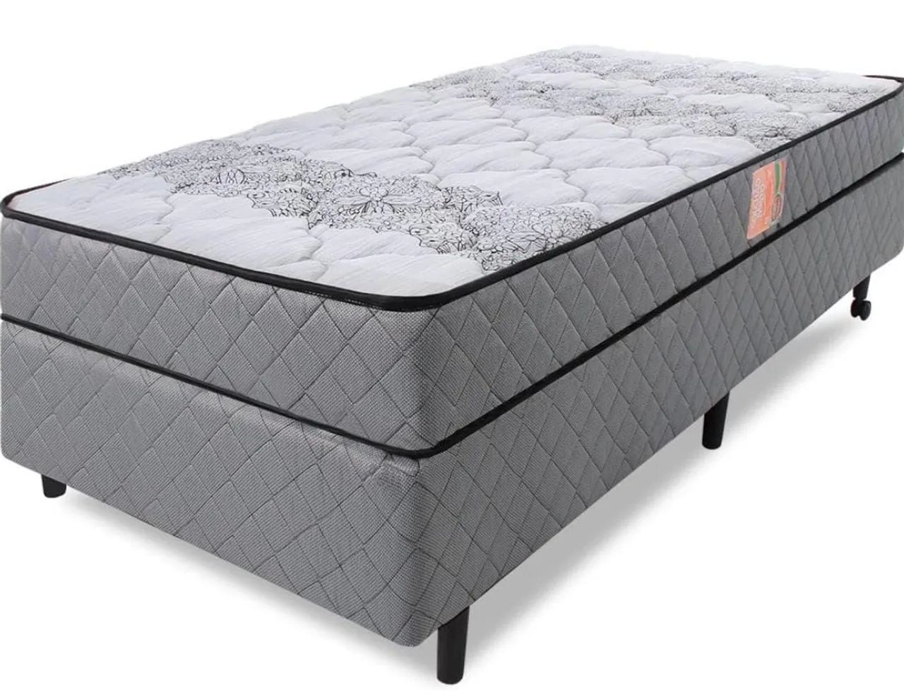 Cama Box Solteiro Confortável e Elegante