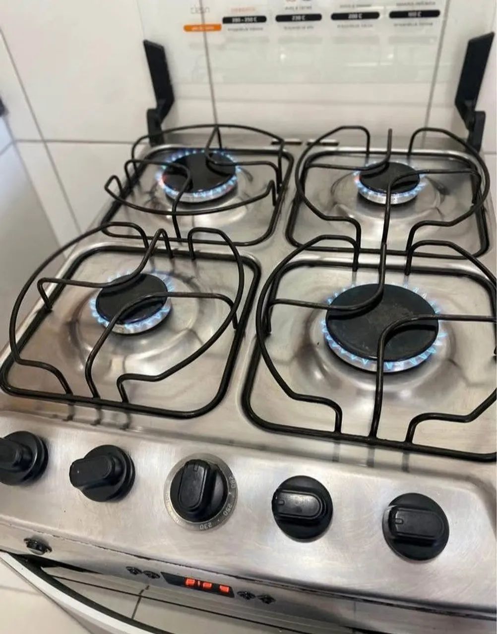 Fogão Brastemp inox Automático Entrego  - Foto 3