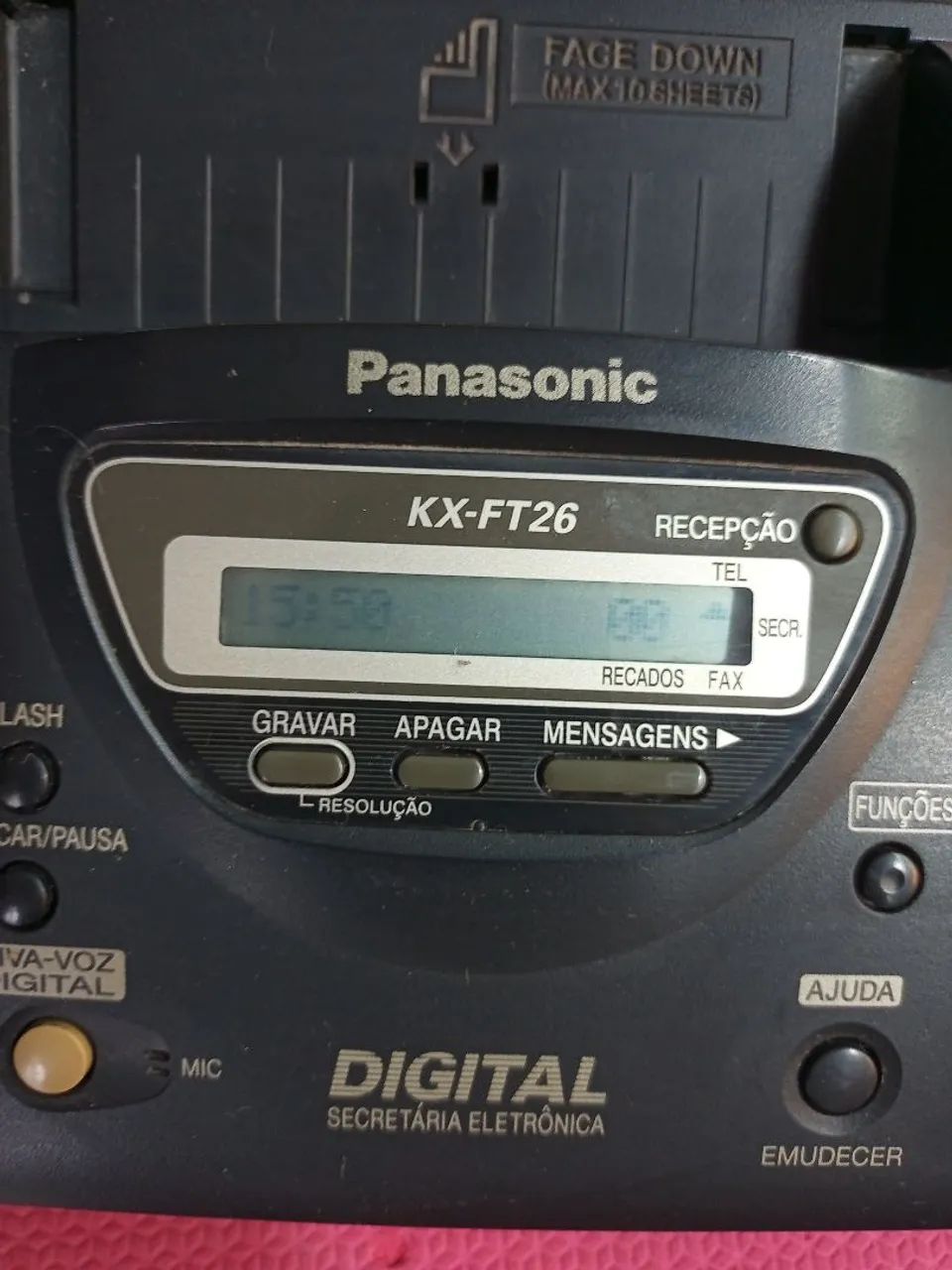 Panasonic ＦＡＸ Aparelho de Fax Panasonic - Telefonia Fixa e Sem Fio - Conjunto