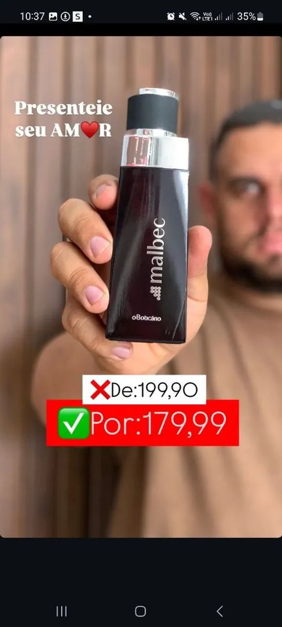 Perfumes O Boticário em promoção 