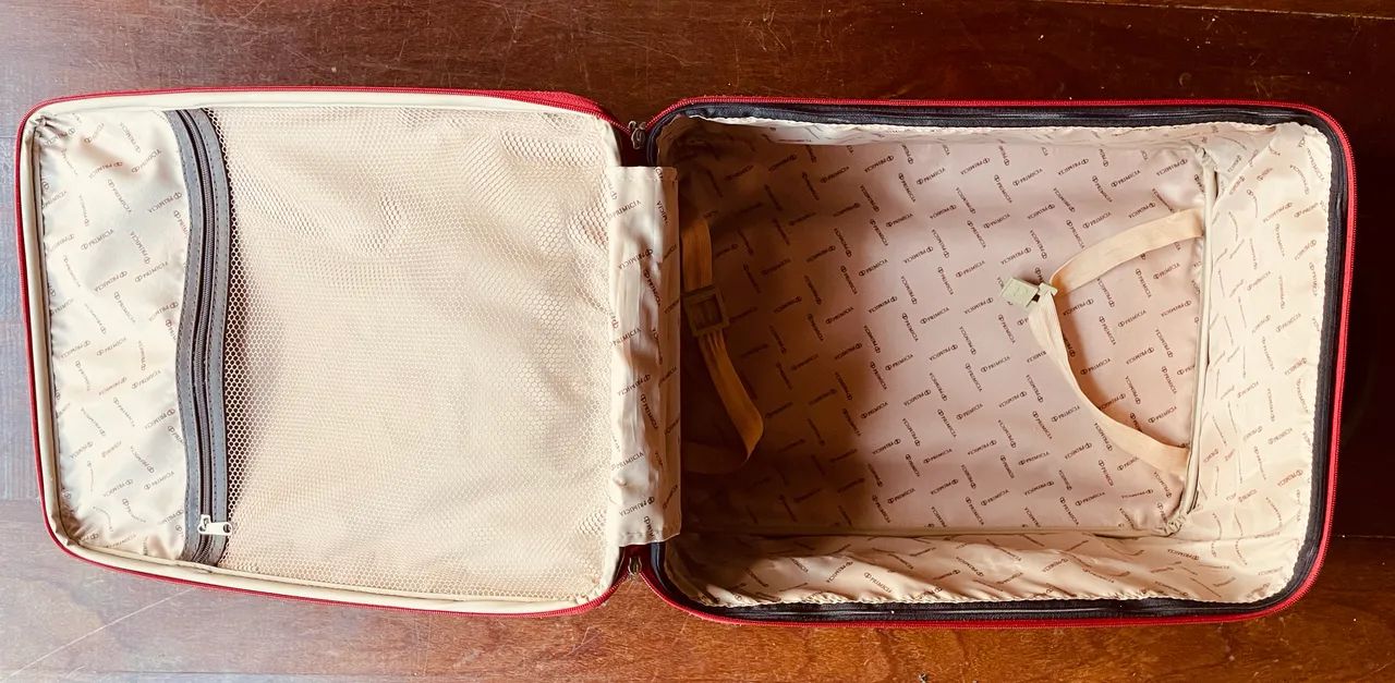 Mala de bordo Vermelha Primicia - Foto 2