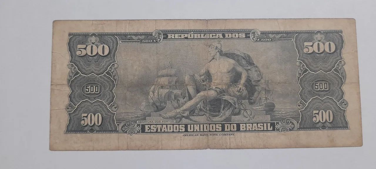 500 Cruzeiros, 1943, Autographed64706224303361122