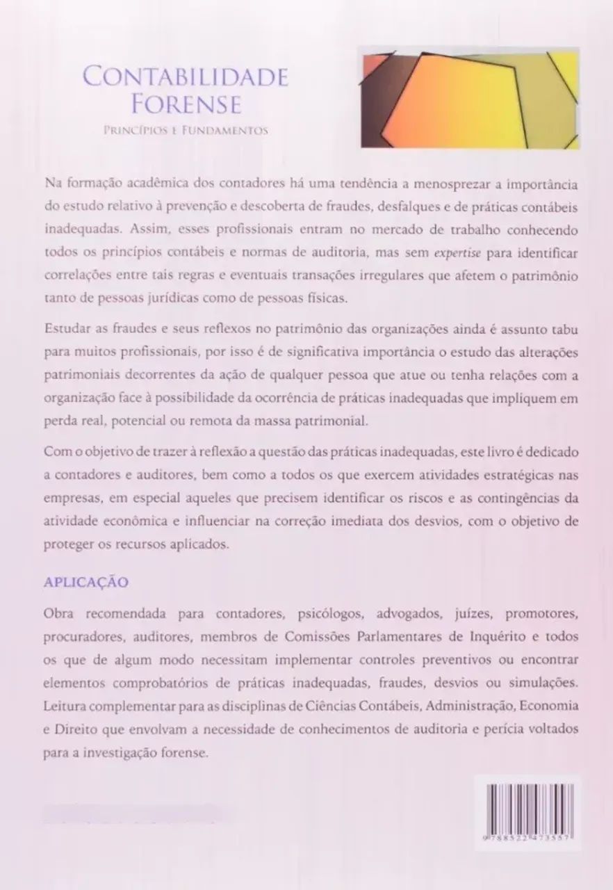 Contabilidade Forense. Princípios e Fundamentos  - Foto 2
