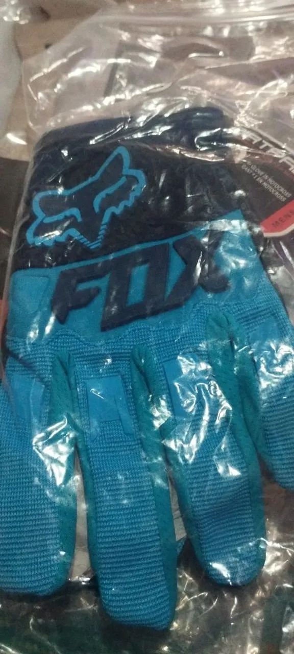 Luvas Fox dirtpawn Tam G e GG 3G top zero na embalagem - Foto 4