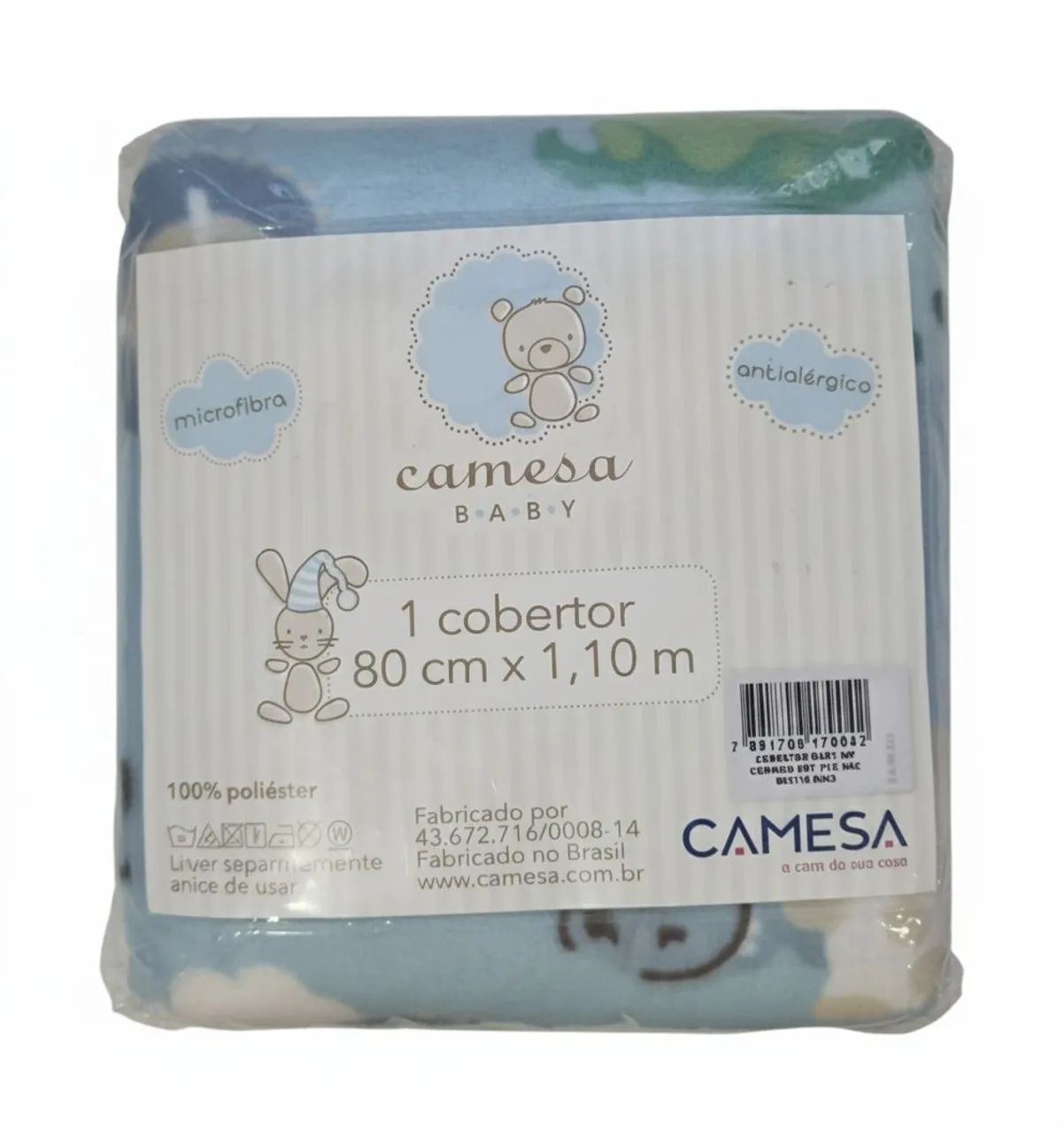 Cobertor Microfibra Antialérgico Baby - Foto 2