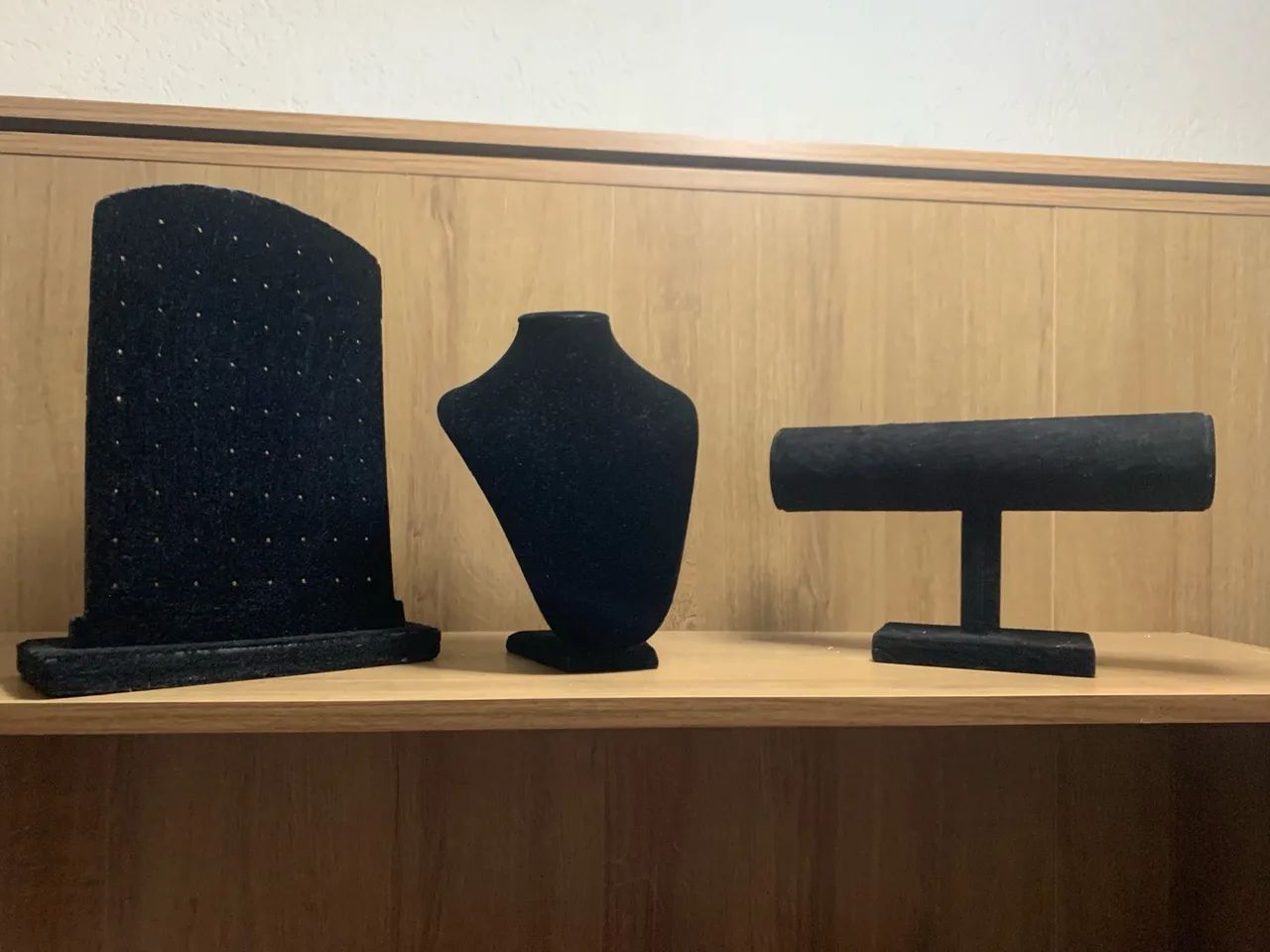 Suporte para Brincos e Pulseiras e Colar em veludo - Foto 3