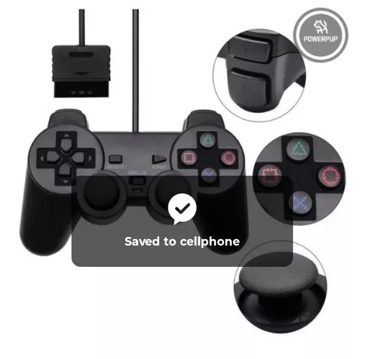Controle PS2 Leon GTS - Foto 2