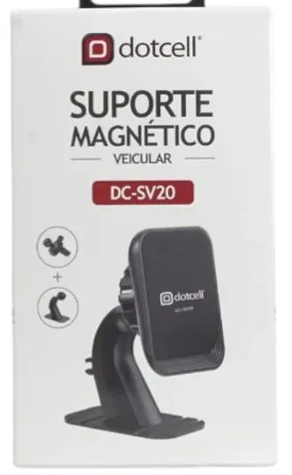Suporte de Celular Veicular Magnético Dotcell DC-SV20  - Foto 4