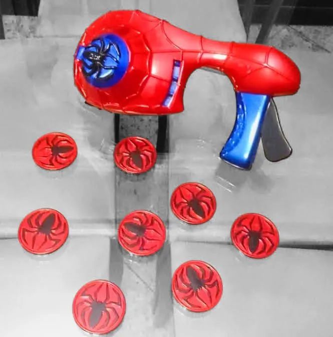 Lançador De Disco. Disk Shooter Spiders Man Marvel