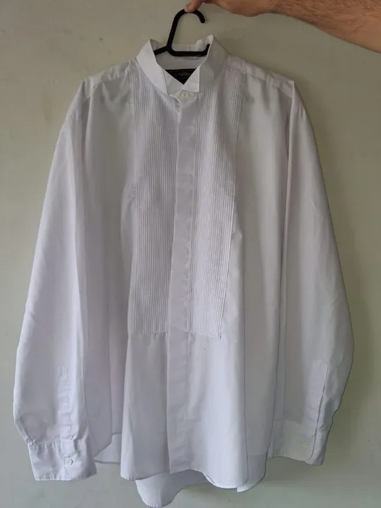 Camisa social para smoking. Mr. Wilson. Tamanho G masculino.