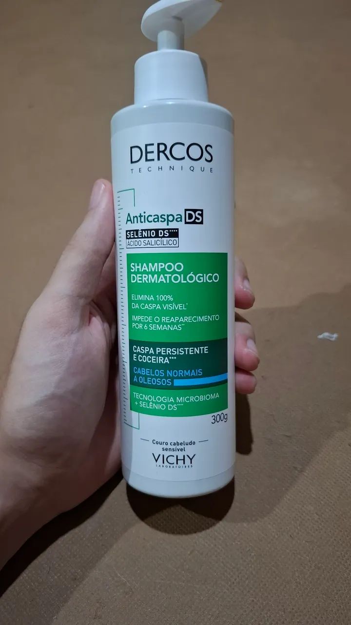 Usado uma única vez Shampoo Vichy,Dercos Anticaspa DS 300g - Foto 2