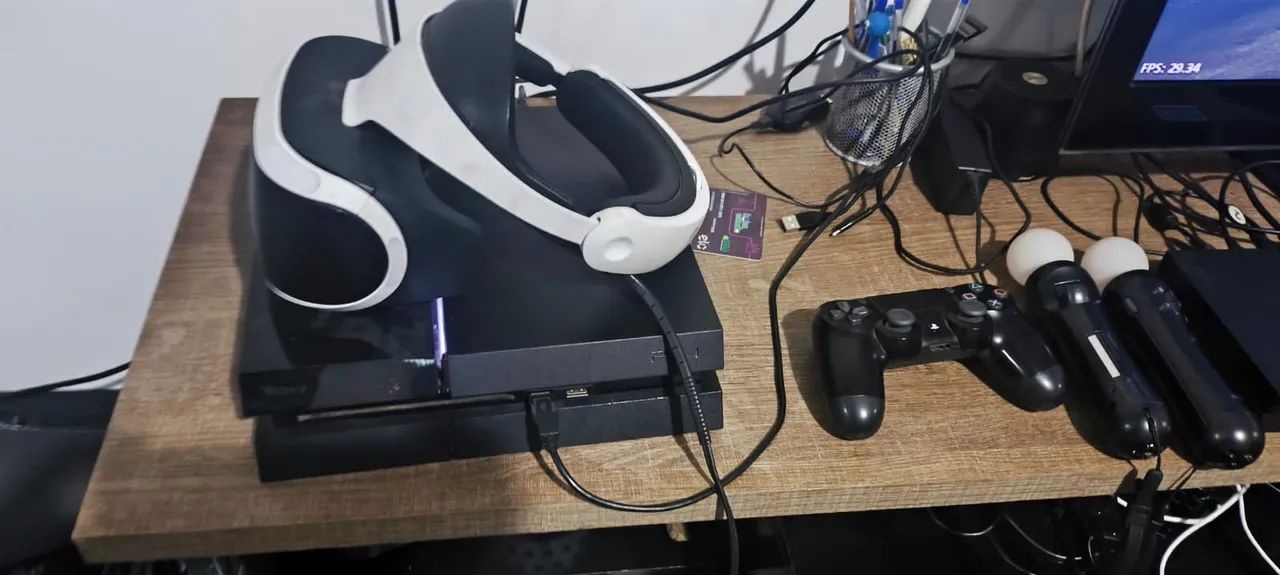 PS4  FAT E  UM  PSVR  - Foto 4