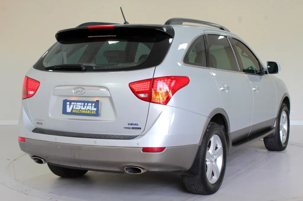 HYUNDAI VERACRUZ GLS 3.8 4WD V6 AUTOMÁTICO 6M - 2011 - PRATA - Foto 4