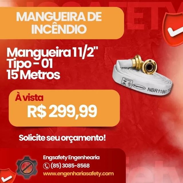 Mangueira de Incêndio - Tipo 01