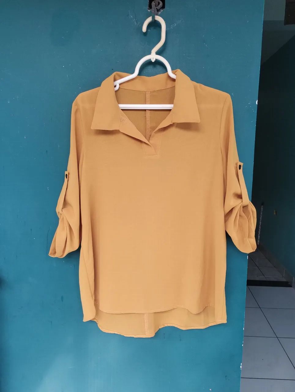 Camisa Feminina Amarela  - Foto 2
