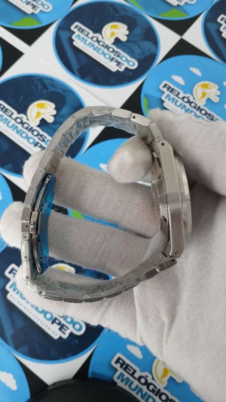 RELÓGIO IWC INGENIEUR AUTOMÁTICO FUNDO BRANCO - Foto 4