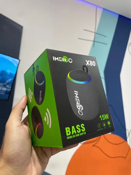 Caixa de som Bluetooth