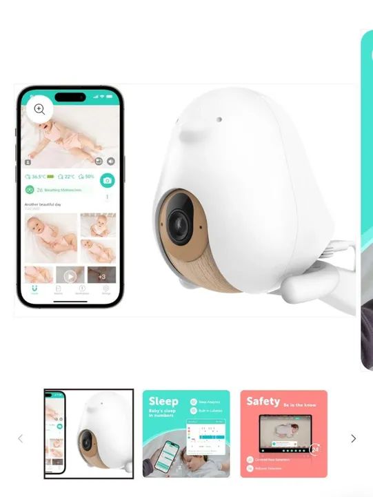 Babá inteligente, vários sensores! Importada e nova, aceito propostas. 