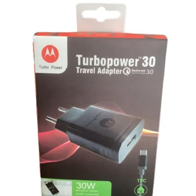 CARREGADOR TURBO 30W TIPO C  - Foto 2