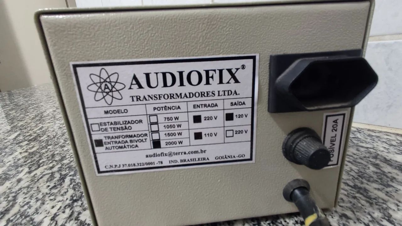 Transformador Bivolt Automático 2000 - Audiofix - Foto 4