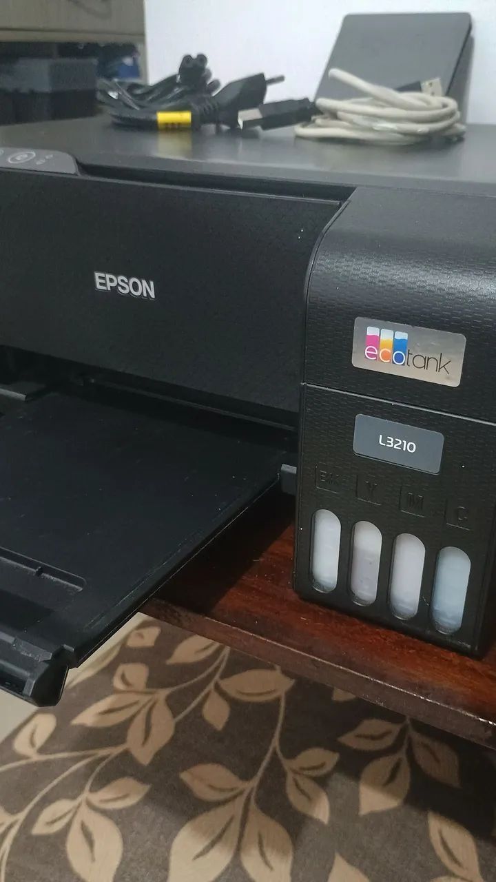 Impressora Epson L3210 cabeça de impressão entupida  - Foto 2