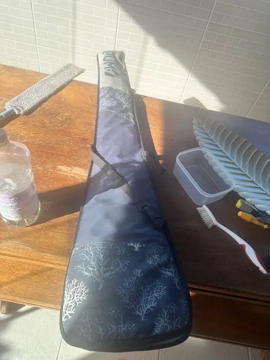 Remo canoa havaiana rum carbono pouco uso - Foto 6