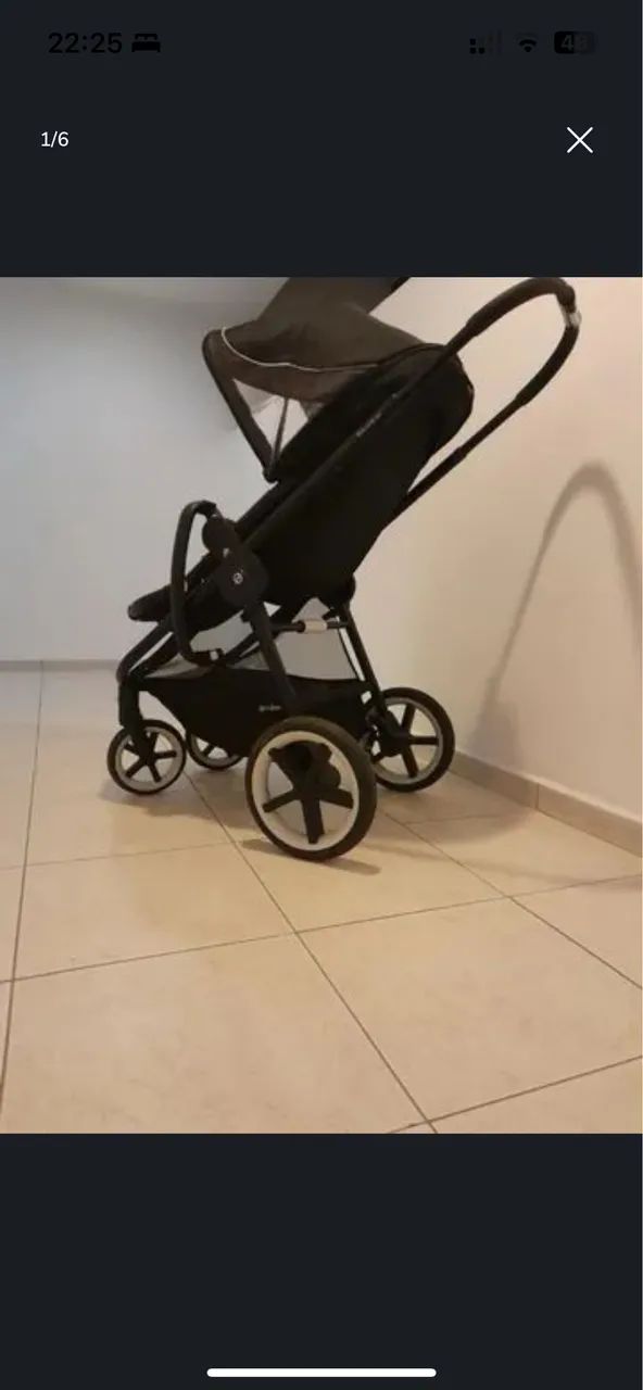 Carrinho Bebe Cybex Balios + bebe conforto - Foto 2