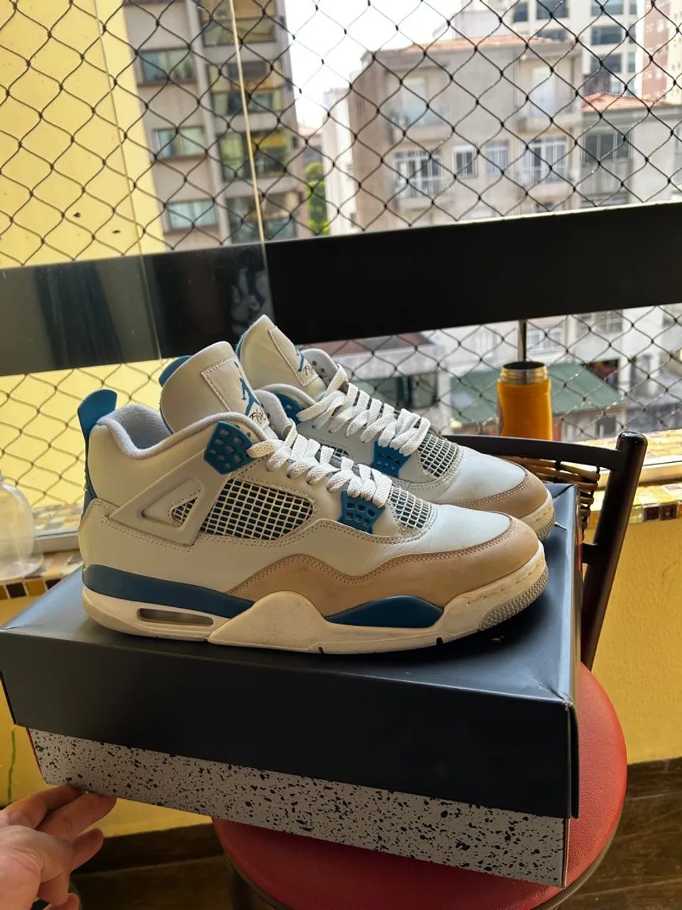 Air Jordan 4 Military Blue - Foto 2