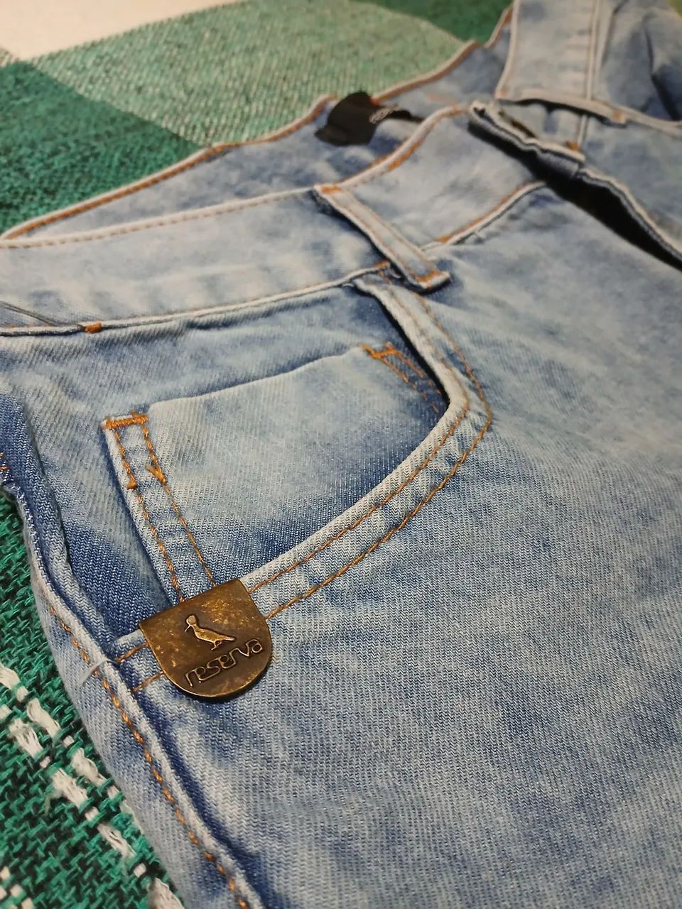 Bermuda jeans masculina número 40 - Foto 4