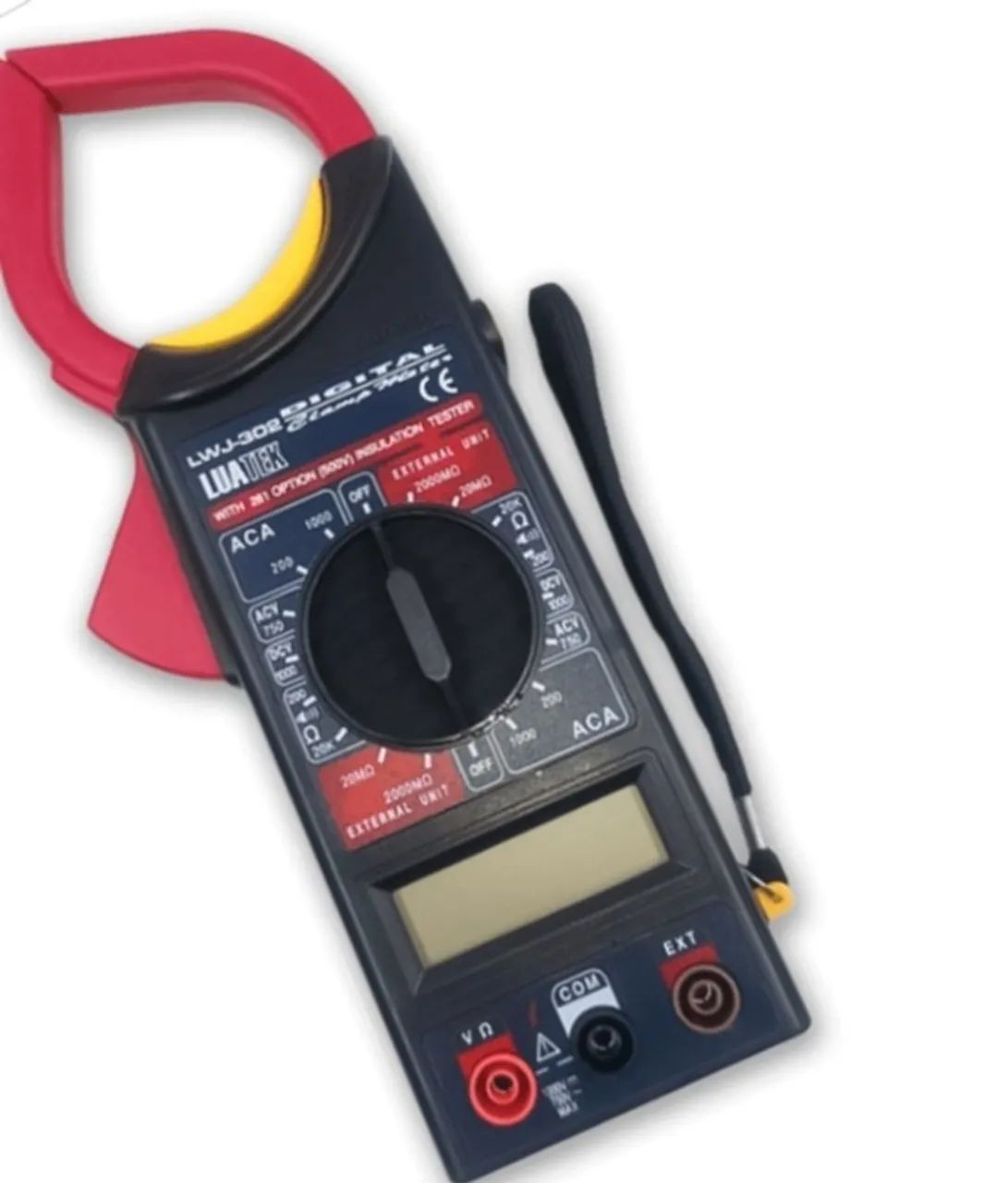 Alicate Amperímetro Digital Multiteste Com Bip Alerta - Foto 5