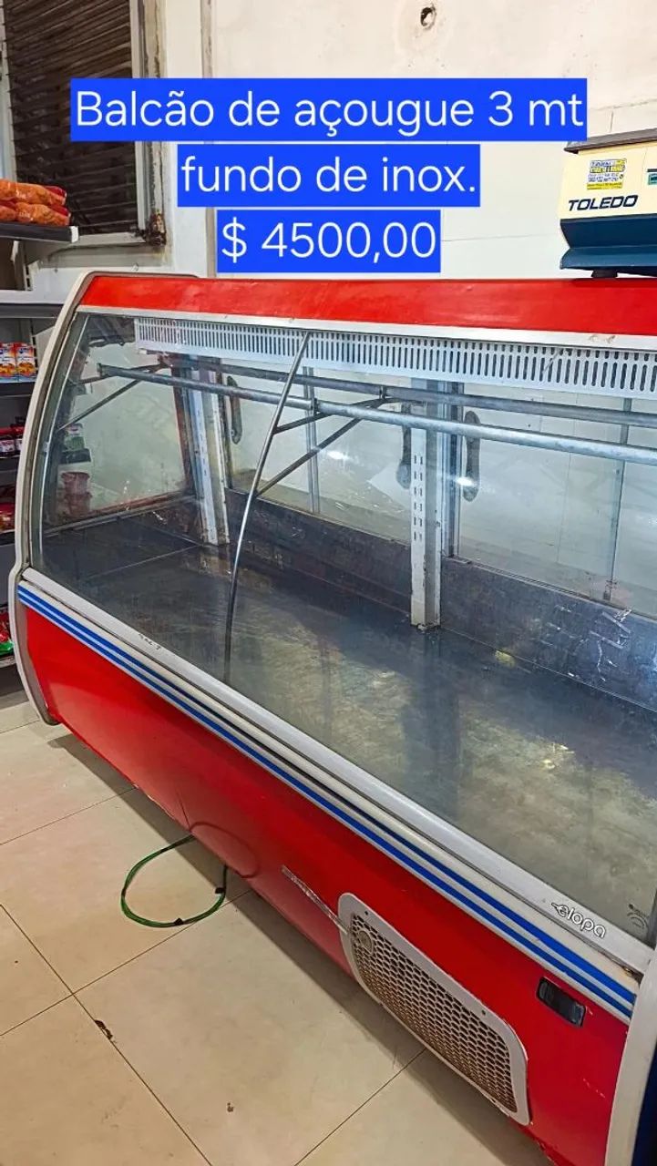 Balcão de Açougue 2 Metros