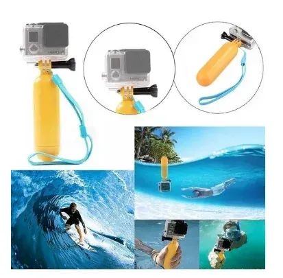 Bastão Gopro Amarelo Flutuante 