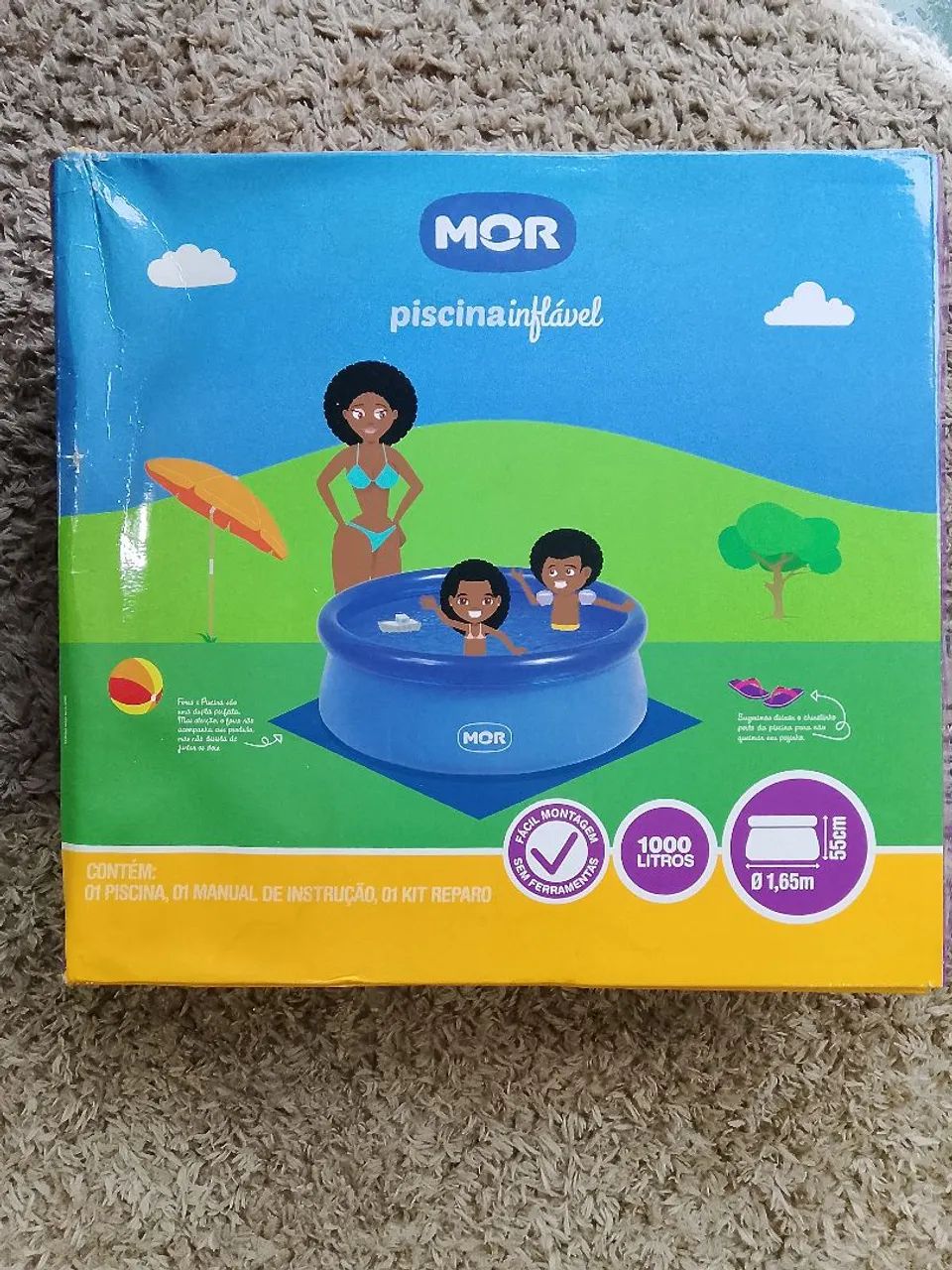 Piscina Inflável Mor 1000 Litros