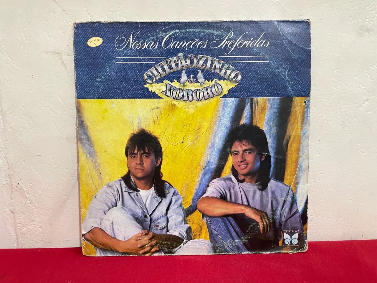 Disco de Vinil Chitãozinho e Xororó Nossas Canções Preferidas 